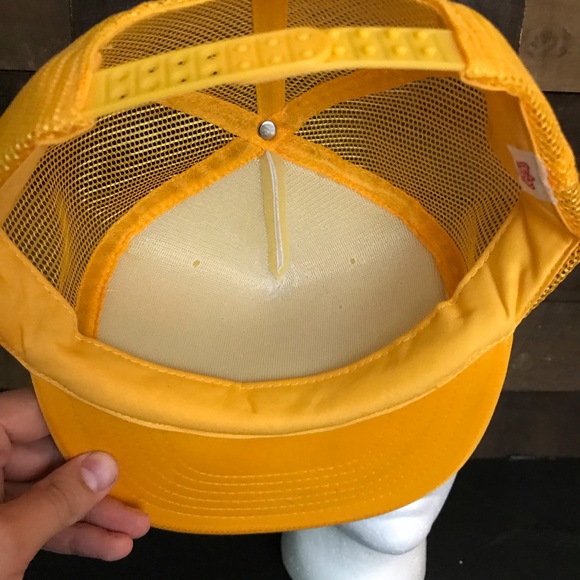 Vintage state of Oregon trucker hat yellow rare - Picture 7 of 8